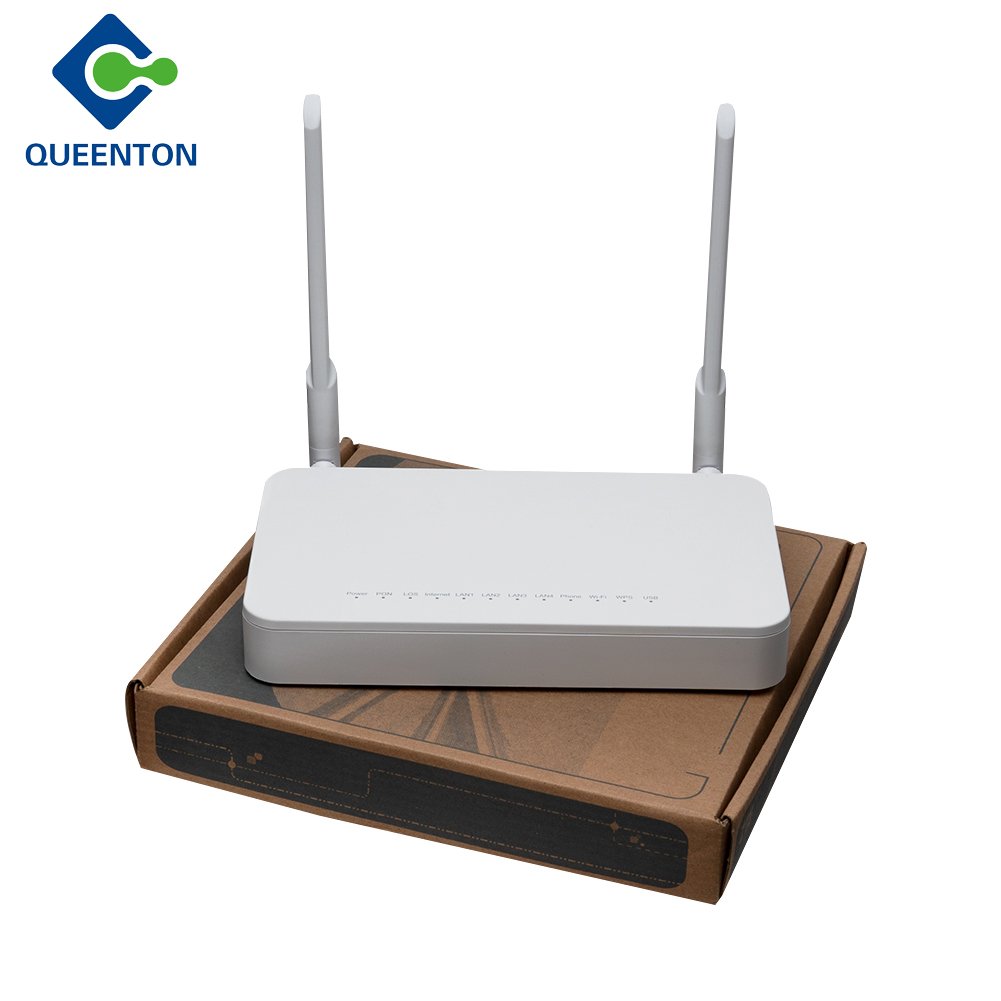 FTTH Router Modem F670L,AC Wifi Dubal Band Gpon ONU, F670L 4GE 1POTS 5G WIFI ONT With English Version